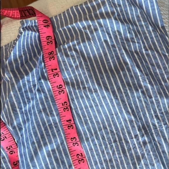 Loft Outlet Blue & White Stripe Maxi Dress - Picture 14 of 16